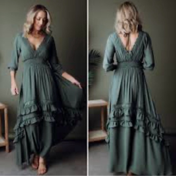 Baltic Born Pippa Dusty Green Maxi - Picture 2 of 4